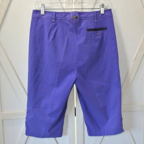 Jamie Sadock Golf Shorts Style 11331 in Rangoon Purple - Picture 2 of 5